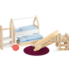 Nábytek pro panenky - Dětský pokoj moderní dřevěný (Small foot)