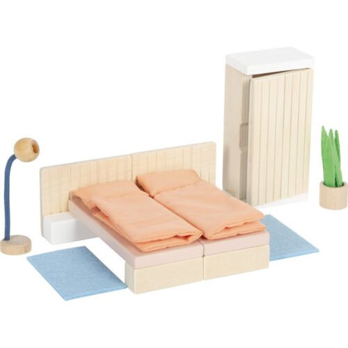 Nábytek pro panenky - Ložnice moderní dřevěná (Small foot)