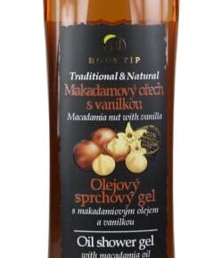 VIVACO Olejový sprchový gel Makadamový ořech s vanilkou BODY TIP