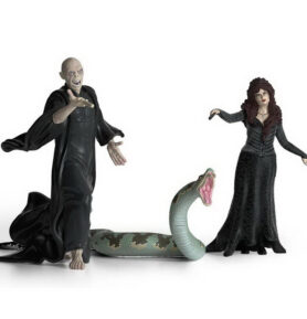 Schleich - Harry Potter, Lord Voldemort, Nagini a Bellatrix Lestrangeová