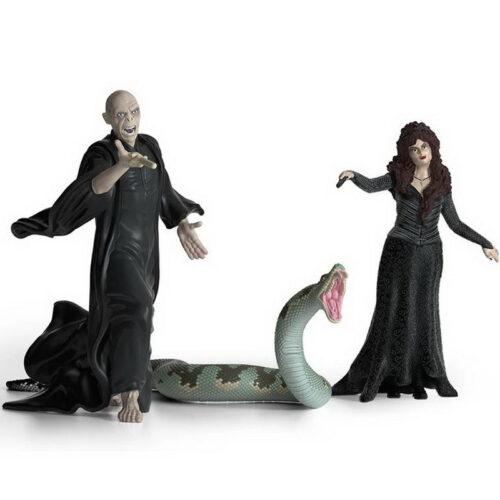Schleich - Harry Potter, Lord Voldemort, Nagini a Bellatrix Lestrangeová