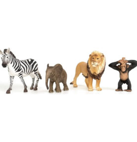 Schleich - Zvířátka set, Startovací Afrika 4ks