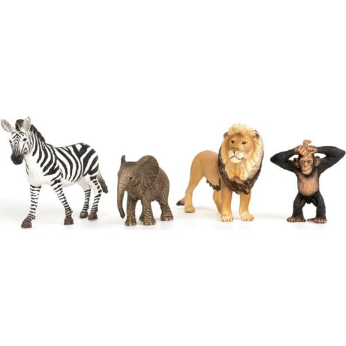 Schleich - Zvířátka set, Startovací Afrika 4ks