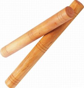 Hudba - Hudební dřívka, přírodní (Goki)