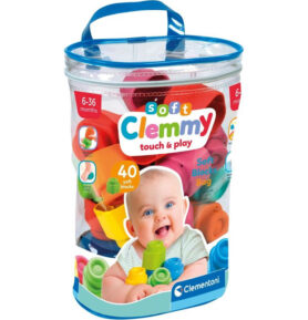 Clemmy baby soft - Kostky, 40ks v plastovém pytli