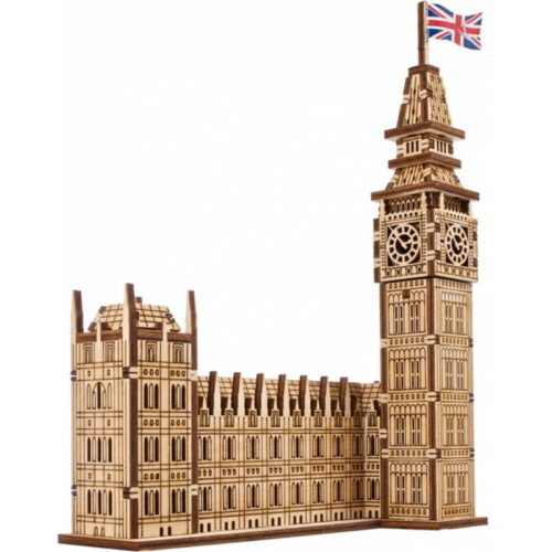 3D mechanický model - Mini, Big Ben (Ugears)