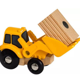 Vláčkodráha auto - Nakladač s nákladem (Brio)