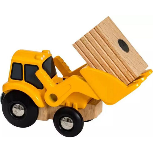 Vláčkodráha auto - Nakladač s nákladem (Brio)