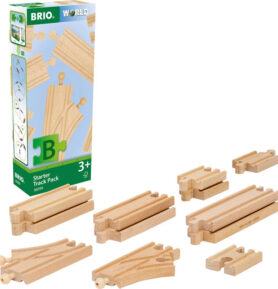 Vláčkodráha set kolejí - Startovací sada, 12ks (Brio)