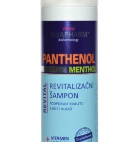 VIVACO Revitalizační šampon s panthenolem a mentholem VIVAPHARM