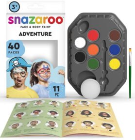 Snazaroo - Sada 8 barev na obličej, Dobrodružství