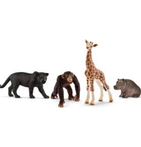 Schleich - Zvířátka set, Startovací Divoká zvířata