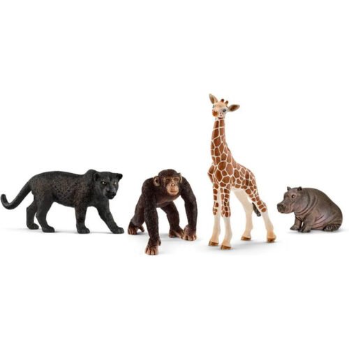 Schleich - Zvířátka set, Startovací Divoká zvířata