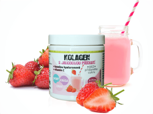 Bio-Detox Kolagen s jahodovou příchutí
