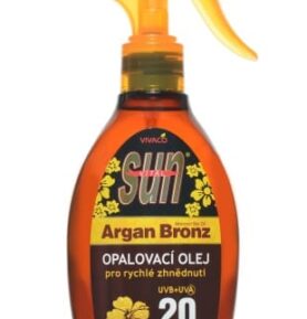 VIVACO Opalovací olej s BIO arganovým olejem SPF 20 SUN VITAL