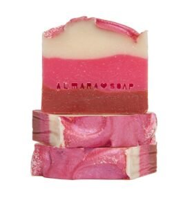 Almara Soap Božské maliny - přírodní tuhé mýdlo