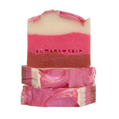 Almara Soap Božské maliny - přírodní tuhé mýdlo