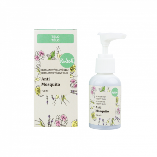 Kvítok Repelentní tělový olej Anti Mosquito, 50ml