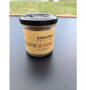 Paštiky Rašovská Delikátní Játrovka na másle, 115g