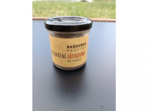 Paštiky Rašovská Delikátní Játrovka na másle, 115g