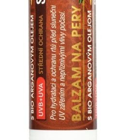 VIVACO Balzám na rty s BIO arganovým olejem SPF 15