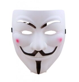 RAVEON Maska Anonymous Vendeta | Bílá