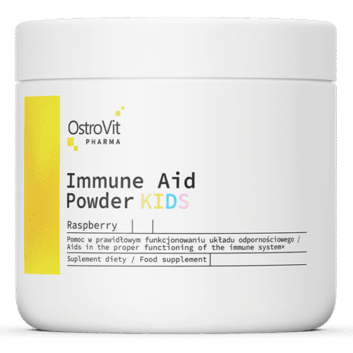 OstroVit Pharma Immune Aid KIDS prášek 100 g maliny