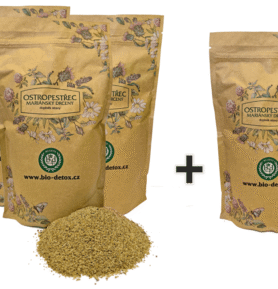Bio-Detox Ostropestřec Mariánský DRCENÝ "PREMIUM" 500g 3 + 1 ZDARMA