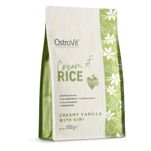 OstroVit Rýžová kaše 1000 g krémová vanilka & kiwi