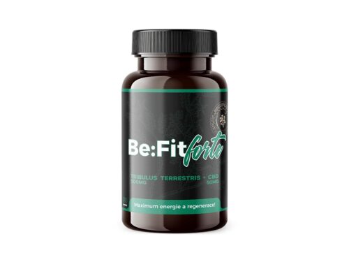 Czech CBD Be:Fit Forte - Tribulus terrestris kotvičník s CBD