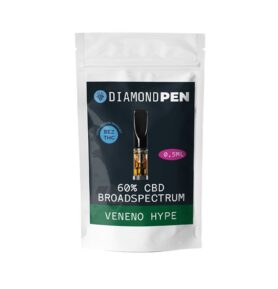 Czech CBD Cartridge Veneno Hype 60% CBD 0,5