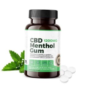 Czech CBD CBD žvýkačky 1200 mg 60 ks