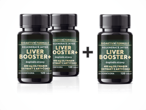 Bio-Detox LIVER BOOSTER+ intenzivní regenerace jater 2 + 1 ZDARMA