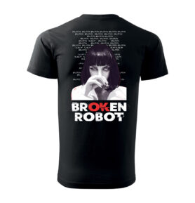 RAVE Pánské tričko | MIA | Broken Robot Barva: Černá, Velikost: XXL