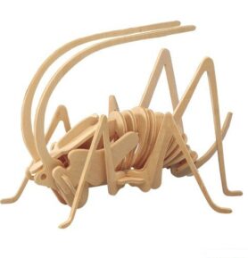 3D Puzzle přírodní - Cvrček