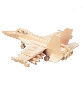 3D Puzzle přírodní - F-18 Hornet