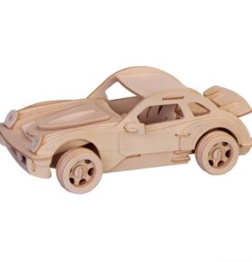 3D Puzzle přírodní - Porsche