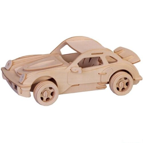 3D Puzzle přírodní - Porsche
