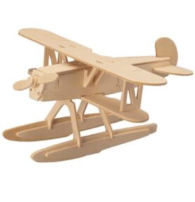 3D Puzzle přírodní - Heinkel HE-51