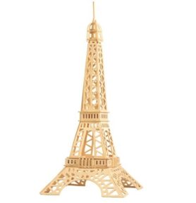 3D Puzzle přírodní - Eiffelova věž