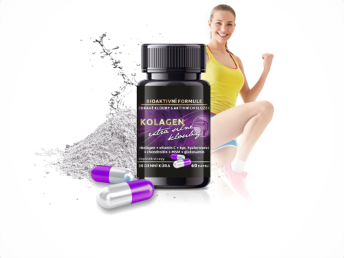 Bio-Detox Kolagen EXTRA SILNÉ KLOUBY - 60 KAPSLÍ