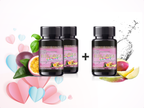 Bio-Detox Kolagen CANDY Anti-Age 120 tbl AKCE 2 + 1