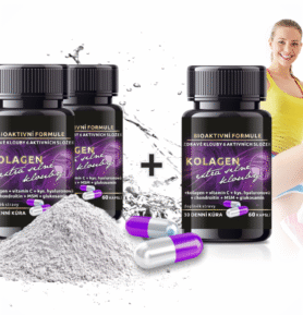 Bio-Detox Kolagen EXTRA SILNÉ KLOUBY  2x + 1 zdarma
