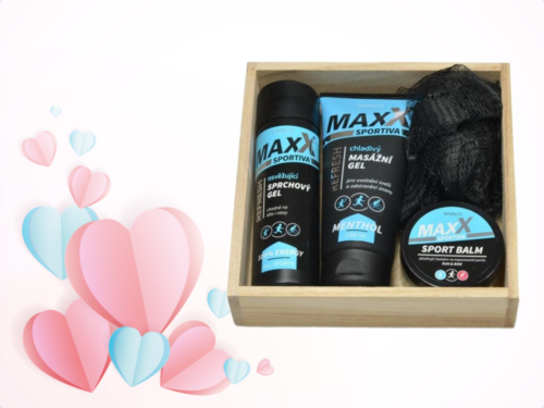 VIVACO Dárková bedýnka kosmetiky Maxx Sportiva Cold