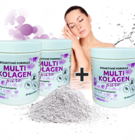 Bio-Detox MULTI KOLAGEN Pure 300g 2 + 1 ZDARMA