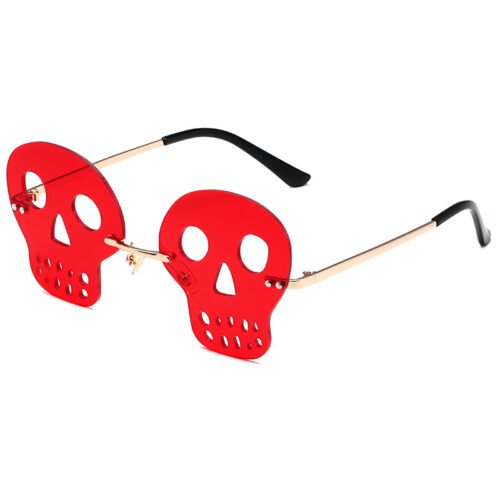 RAVEON Brýle Skull | Červená