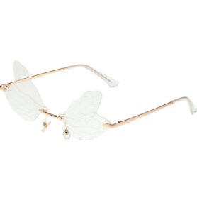 RAVEON Párty brýle Butterfly  | Průhledná