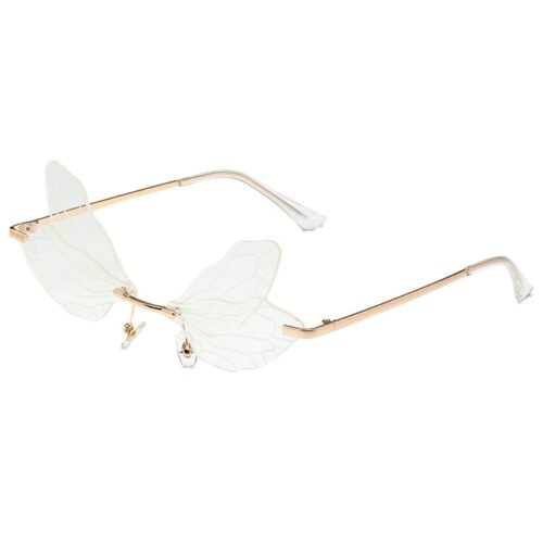 RAVEON Párty brýle Butterfly  | Průhledná