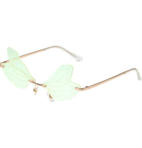 RAVEON Párty brýle Butterfly  | Zelená