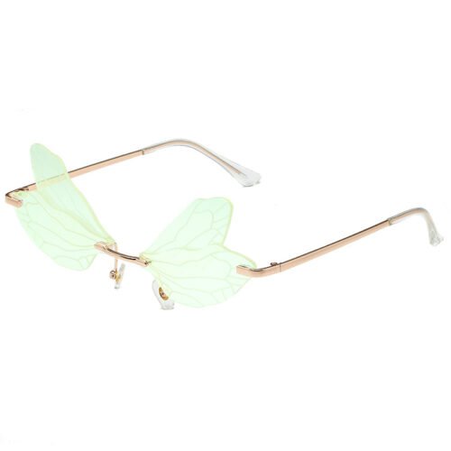 RAVEON Párty brýle Butterfly  | Zelená
